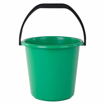 Ведро пластиковое без крышки 10 л., хозяйственное, шкала, LAIMA