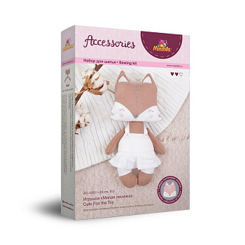 Игрушка своими руками  Милая лисичка Miadolla