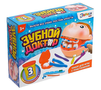 Игра развивающая "Зубной доктор" 3+, ЭВРИКИ