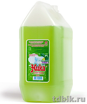 Средство для мытья посуды, кухон. утвари и быт. техники Ника-супер, 5кг. концентрир. (бутыль)
