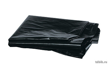 Мешки для мусора 120л. 25 шт/уп (40 мкм) ПВД 70*110 см. черные ФУ