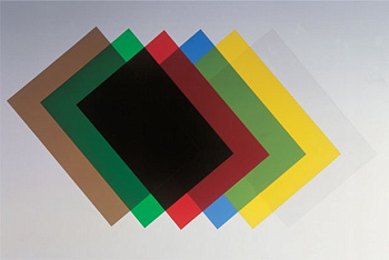 Обложки А4 прозрачные желтые 200 мкм (100 шт)