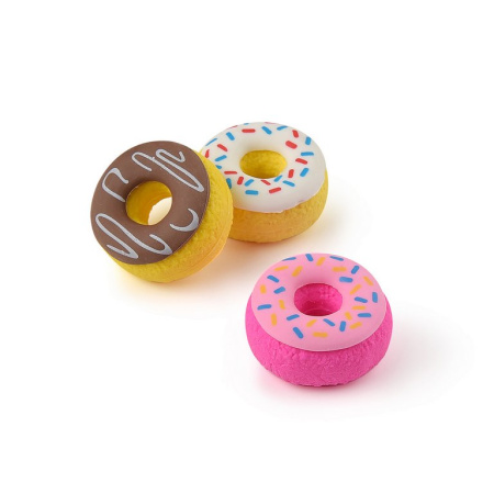 Ластик Bruno Visconti "Сладкое настроение. Пончики", 3 цвета