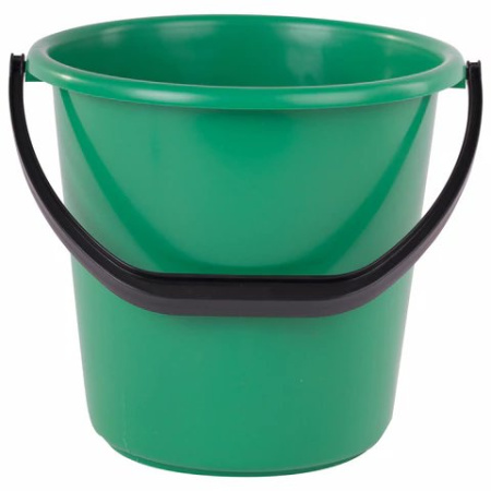 Ведро пластиковое без крышки 10 л., хозяйственное, шкала, LAIMA