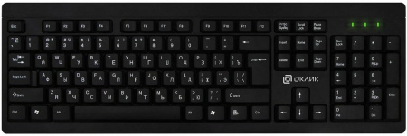 Клавиатура беспроводная OKLICK 95KW черная