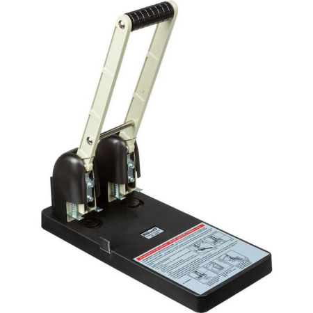 Дырокол мощный до 150л метал. Kw-Trio с линейкой