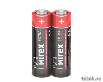 Аккумулятор R06 AA Mirex 2000m/h