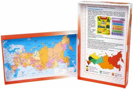 Игра настольная  Викторина .7+ "Достопримечательности России" Умная Сова Bondibon