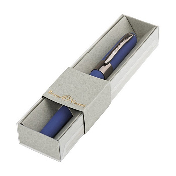 Ручка шариковая Bruno Visconti "Monaco" в футляре (картон), синий корпус