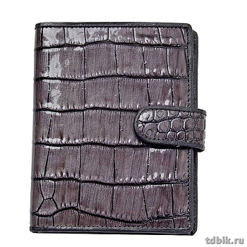 Обложка для паспорта и автодокументов Dr.Koffer нат. кожа, серый