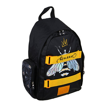 Рюкзак школьный для девочки  "Королевская пчелка" 42Х29х14см