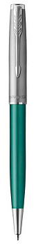 Ручка шариковая Parker Sonnet Essentials LaqGreen СT M (нерж.сталь)
