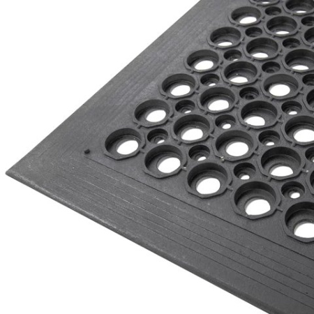 Коврик придверный грязесборный, резиновый ячеистый  90х150х1,2 см