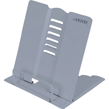 Подставка для книг 154*152 мм deVente "School Grey" металлическая, серая