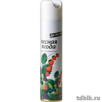 Освежитель воздуха До Ре Ми аква + лесная ягода, 300 мл.