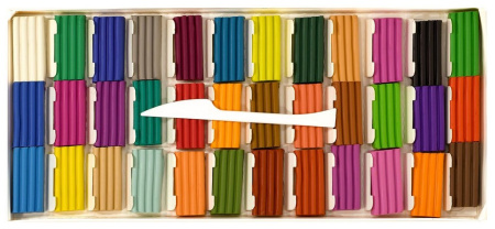 Пластилин 36 цв. 540 гр Каляка-Маляка "Классический" со стеком