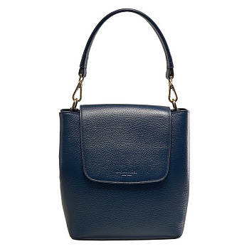 Сумка женская Dr.Koffer нат.кожа, сине-фиолетовый