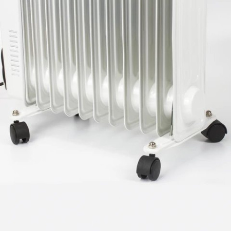 Обогреватель масляный SONNEN DFS-11 2500Вт, 11 секций, белый