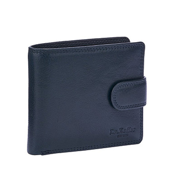Портмоне Dr.Koffer 12*10см, нат. кожа, синий