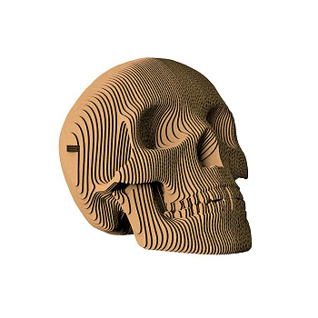 Сборная модель из гофрокартона "Череп" h=19см, 95 дет., 6+, 5cult