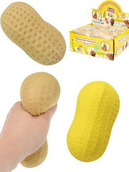 Мялка "Арахис" 11х5 см, ассорти