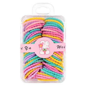 Резинки для волос в наборе ассорти (яркие цвета)