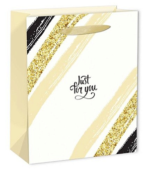 Пакет бумажный 18*23см матовый "Для тебя"