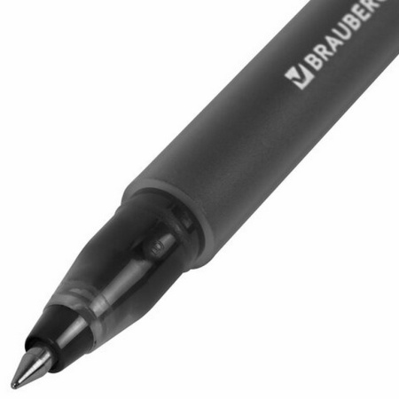 Ручка гелевая Brauberg "X-WRITER 1800" 0,5мм черная (линия 0,4мм, одноразовая)