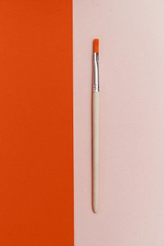 Кисть Синтетика №22 плоская живописная Эдельвейс