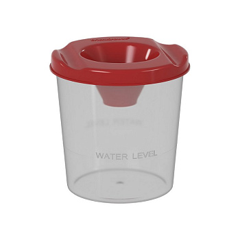 Стакан-непроливайка ErichKrause "Classic" красный