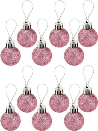 Набор шаров  цвет ассорти 30 мм 28 шт, 45мм 2шт, 60мм 12 шт "Стильные тона"