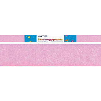 Бумага креповая 50*250 светло-сиреневая, deVENTE