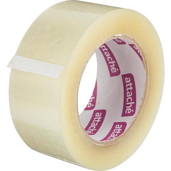 Скотч прозрачный 48 мм *132 м, 45 мкм Attache