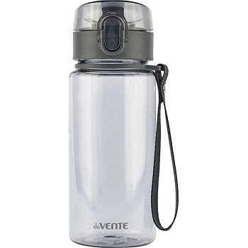 Бутылка пластиковая  400мл прозрачная серая с диффузором