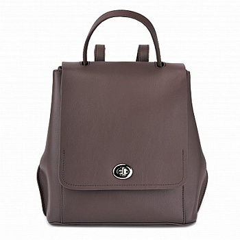 Рюкзак женский Jane's Story 22х24х13см, нат. кожа, коричневый