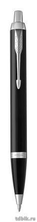 Ручка шариковая Parker IM Silver Black CT