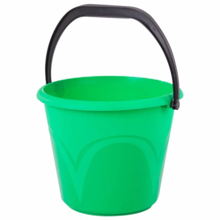 Ведро пластиковое без крышки 6 л., пищевое, шкала, LAIMA