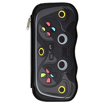 Пенал  для мальчика Феникс + "Джойстик" 10х21 cм, иск. кожа