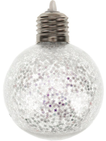 Набор шаров светящихся "Снегопад" LED 8см (3шт)