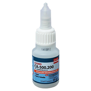 Клей цианоакрилатный секундный COSMO CA-500.200 20г.