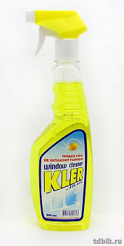Средство для мытья стекол Клер, курок, 500 мл.