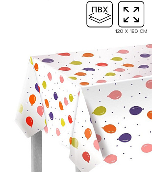Скатерть 1200*1800 "Шарики"
