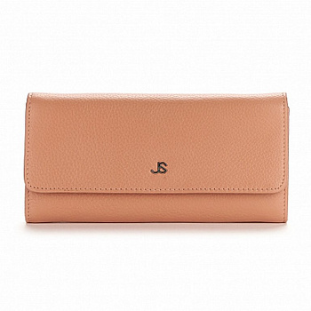 Портмоне Jane's Story женское 19см, нат.кожа, бежевый (таро)