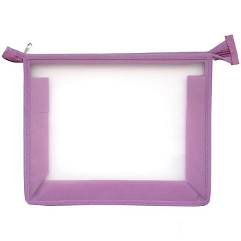 Папка для тетрадей А5 на молнии ArtSpace, сиреневая