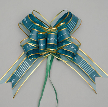 Бант Бабочка 50мм синий