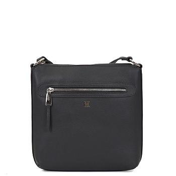 Сумка женская FABRETTI 26*8*25см, нат. кожа, серый