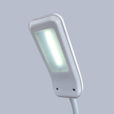 Светильник наст. SONNEN OU-147, подставка, LED, 5 Вт, белый/фиолетовый