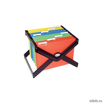 Бокс для подвесных папок 410x275x320мм, до 40 папок А4/Foolscap, BRAUBERG, пластик/металл