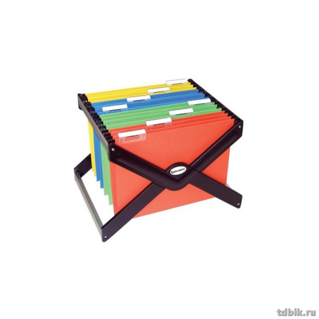 Бокс для подвесных папок 410x275x320мм, до 40 папок А4/Foolscap, BRAUBERG, пластик/металл