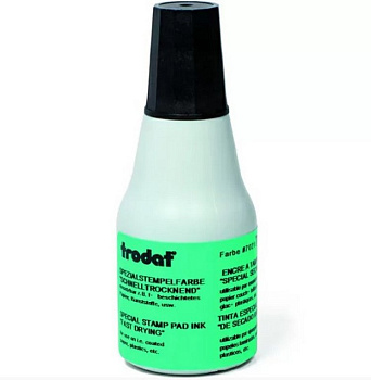 Краска штемпельная Trodat 25 мл спиртовая черная  универ.